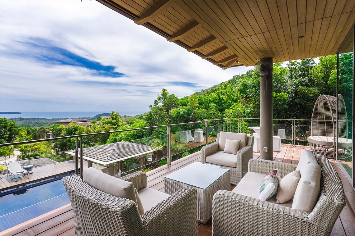 Villa Mekha living area