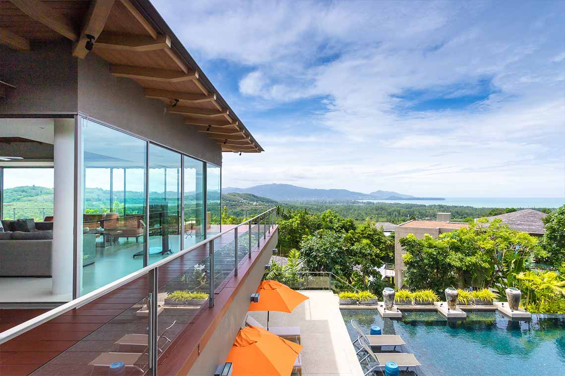 La Colline Villa Jantra exterior balcony