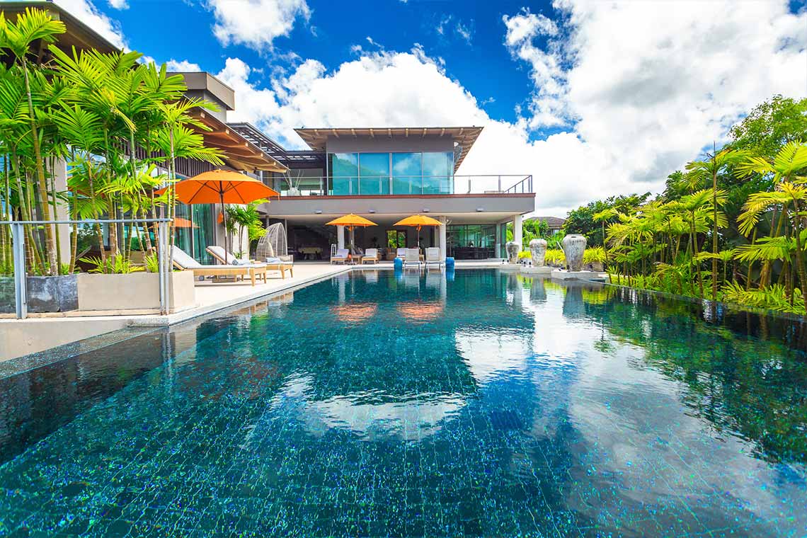 La Colline Villa Jantra exterior pool